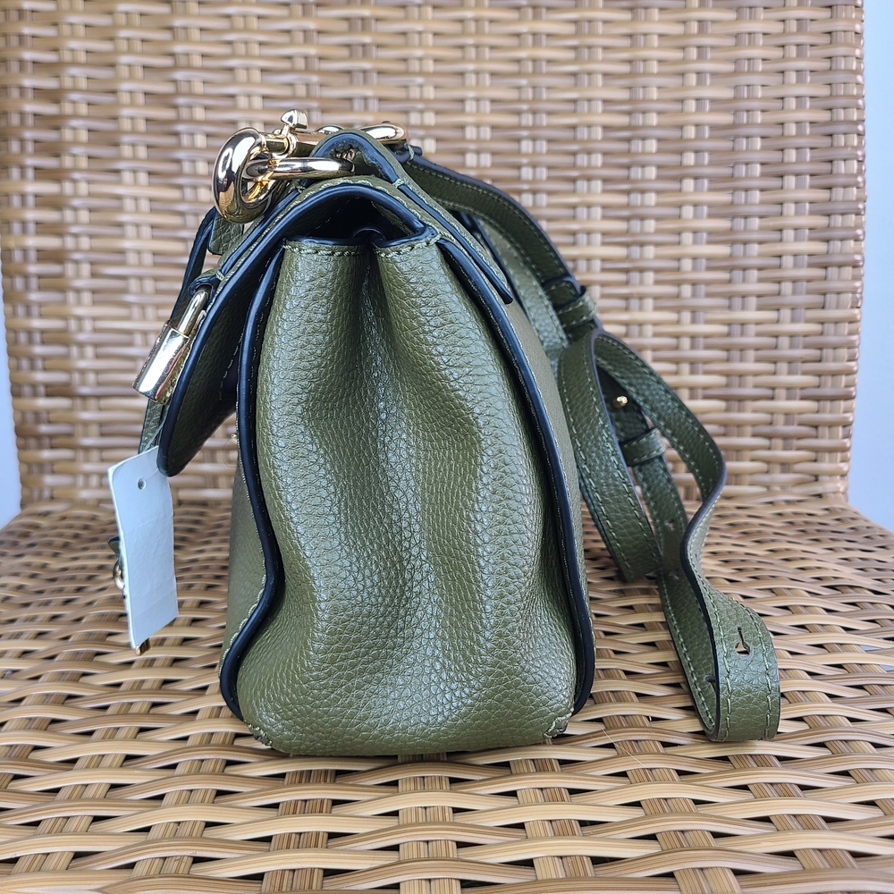Marc Jacobs Mini Boho Grind Green Leather Shoulder Crossbody Bag Gold Hardware - Picture 8 of 16